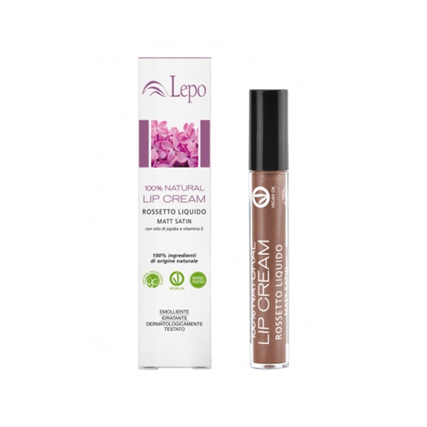 LEPO 100% NATURAL LIP CREAM MATTE NUDE 01 - immagine 2