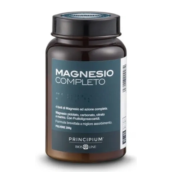 MAGNESIO COMPLETO 200 g BIOSLINE - immagine 2