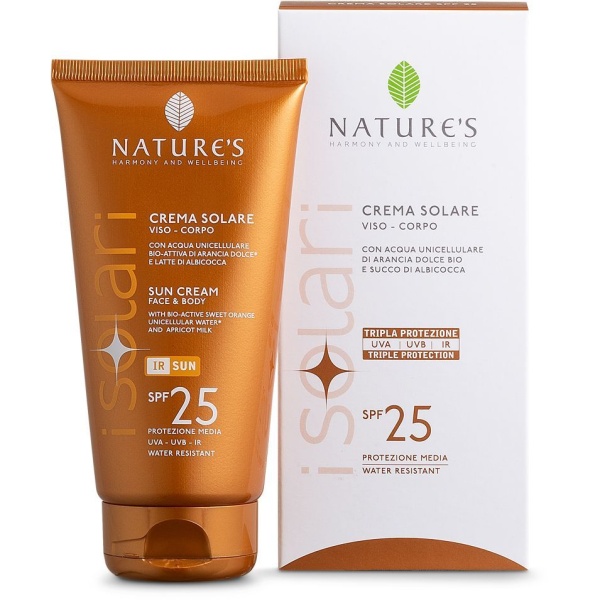 NATURE'S CREMA SOLARE VISO CORPO SPF 25 - immagine 2