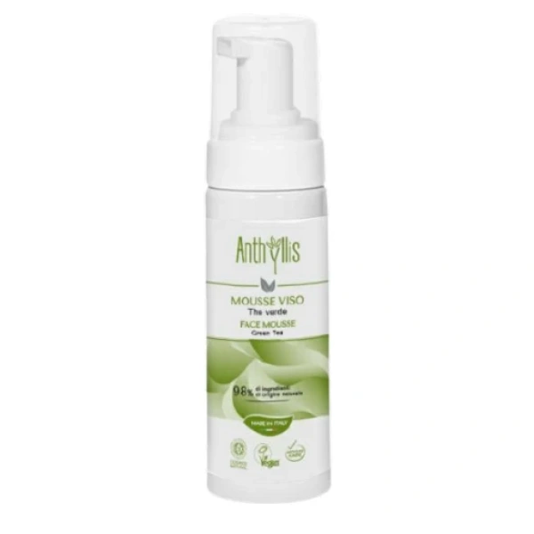 MOUSSE DETERGENTE VISO THE VERDE 150ML - immagine 2