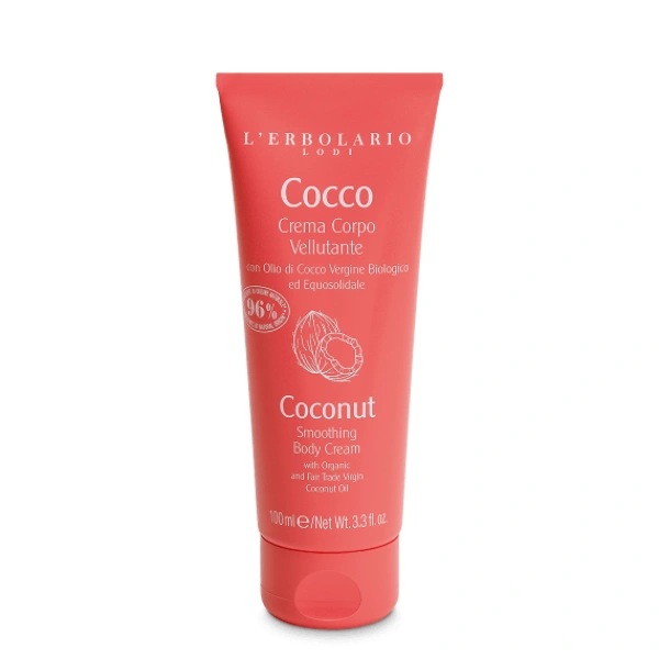 COCCO CREMA CORPO VELLUTANTE 100 ml L'ERBOLARO - immagine 2