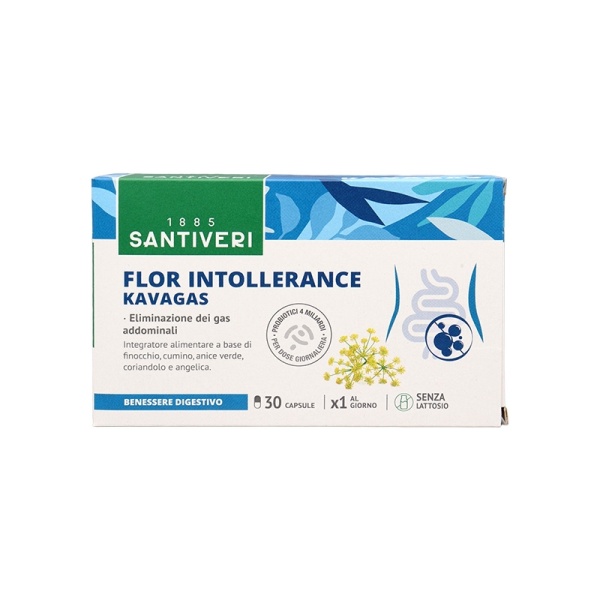 FLOR INTOLLERANCE KAVAGAS 30 CPX - immagine 2