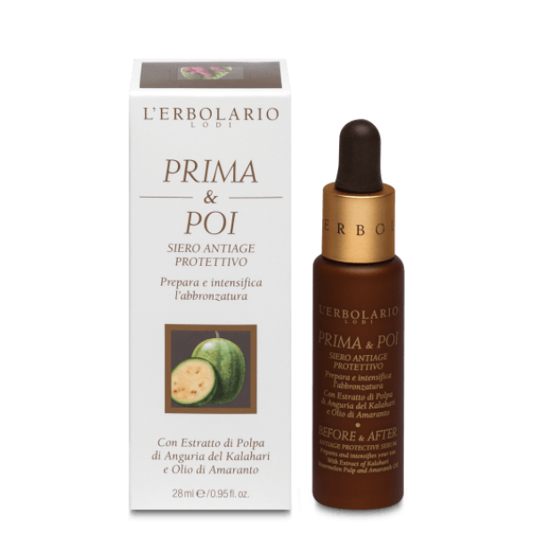 PRIMA E POI SIERO ANTIAGE L'ERBOLARIO - immagine 2