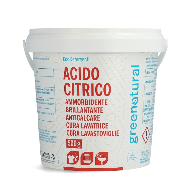 ACIDO CITRICO SECCHIELLO 2 KG GREENATURAL - immagine 2