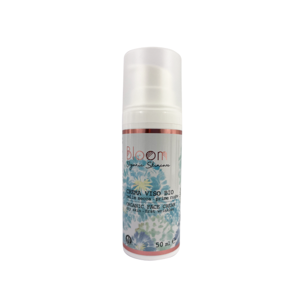 CREMA VISO BIO PELLE SECCA PRIME RUGHE BLOOM NATURETICA - immagine 2