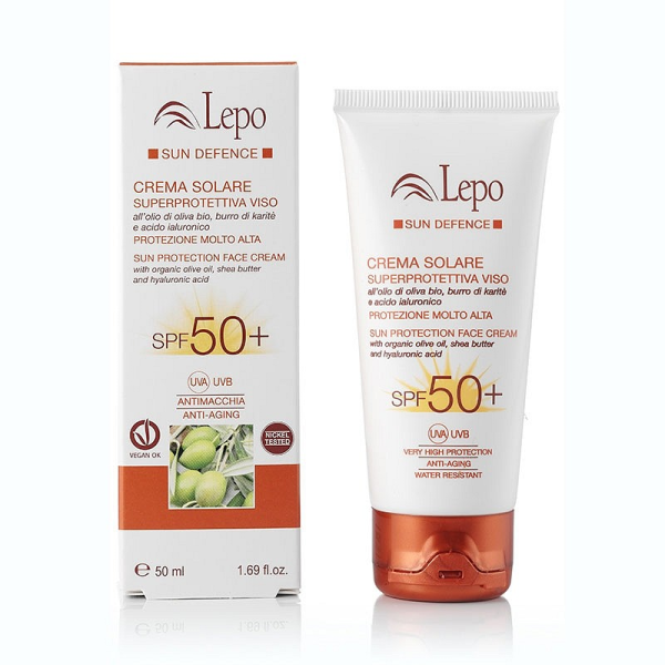 CREMA SOLARE SUPERPROTETTIVA VISO LEPO - immagine 2