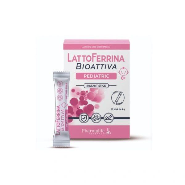 LATTOFERRINA BIOATTIVA PEDIATRIC 15 STICK PHARMALIFE - immagine 2