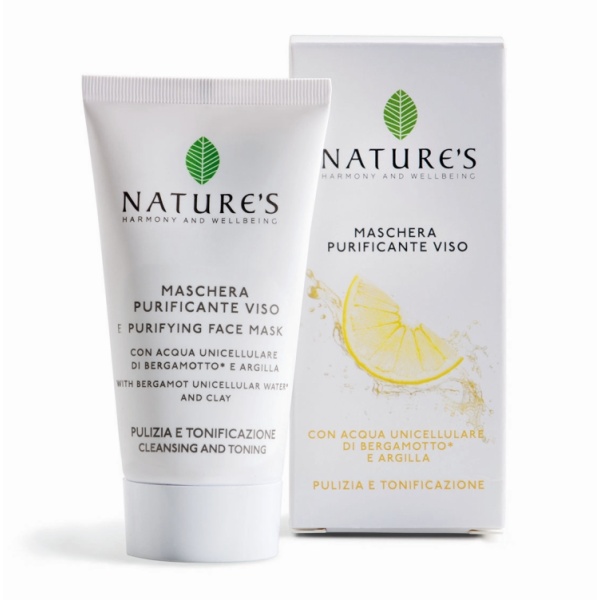 MASCHERA PURIFICANTE VISO - NATURE'S - immagine 2