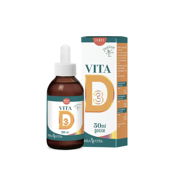 VITA D GOCCE 50 ml ERBAVITA - immagine 2