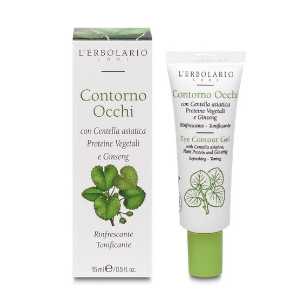 L'ERBOLARIO CONTORNO OCCHI CON CENTELLA ASIATICA, PROTEINE VEGETALI E GINSENG