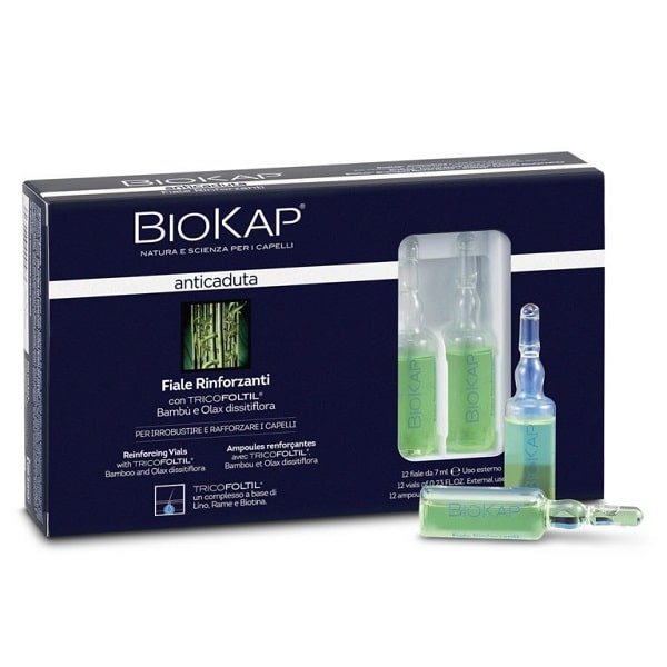 FIALE ANTICADUTA RINFORZANTI BIOKAP BIOSLINE