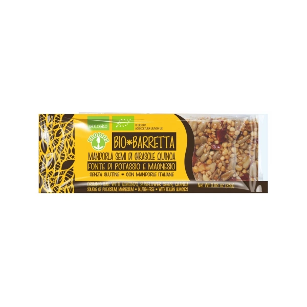 BIO BARRETTA MANDORLA GIRASOLE QUINOA