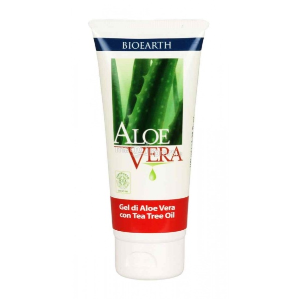 GEL DI ALOE CON TEA TREE OIL BIOEARTH