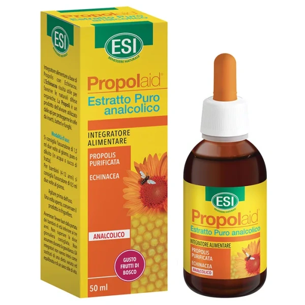 PROPOLAID ESTRATTO PURO ANALCOLICO 50 ml ESI - immagine 2