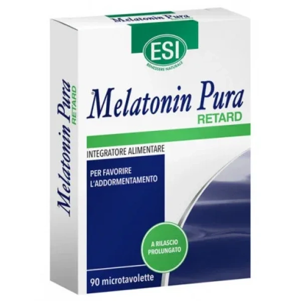 MELATONINA PURA RETARD - 90 microtavolette - ESI