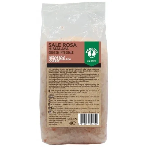 SALE ROSA HIMALAYA FINE INTEGRALE 1kg - PROBIOS - immagine 2