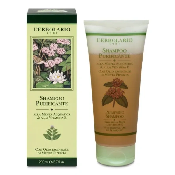 SHAMPOO PURIFICANTE ALLA MENTA L'ERBOLARIO