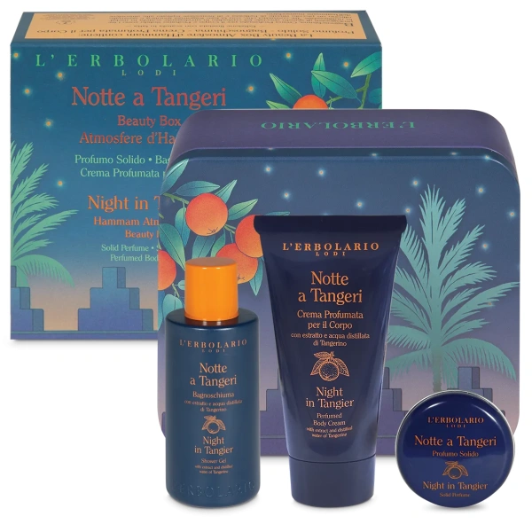 NOTTE A TANGERI BEAUTY BOX ATMOSFERE D'HAMMAN