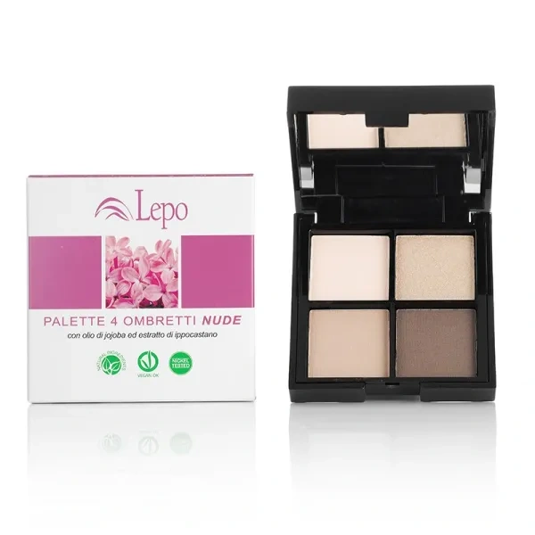 PALETTE 4 OMBRETTI NUDE - LEPO - immagine 2