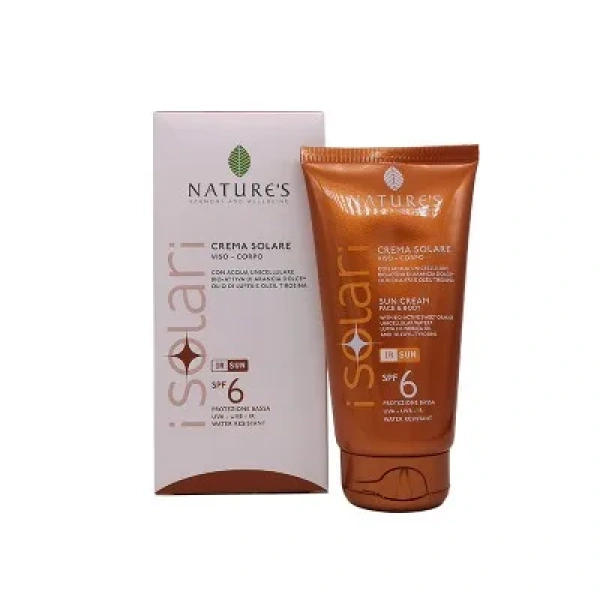 NATURE'S CREMA SOLARE VISO CORPO SPF 6