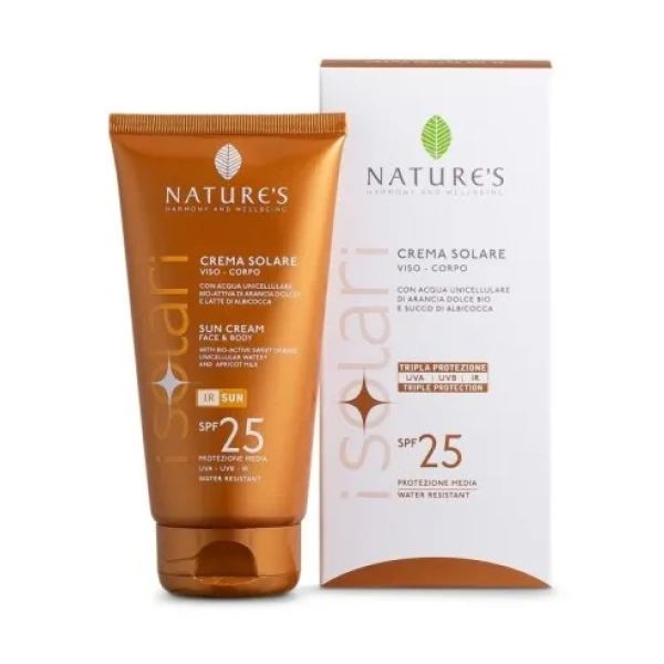 NATURE'S CREMA SOLARE VISO CORPO SPF 25