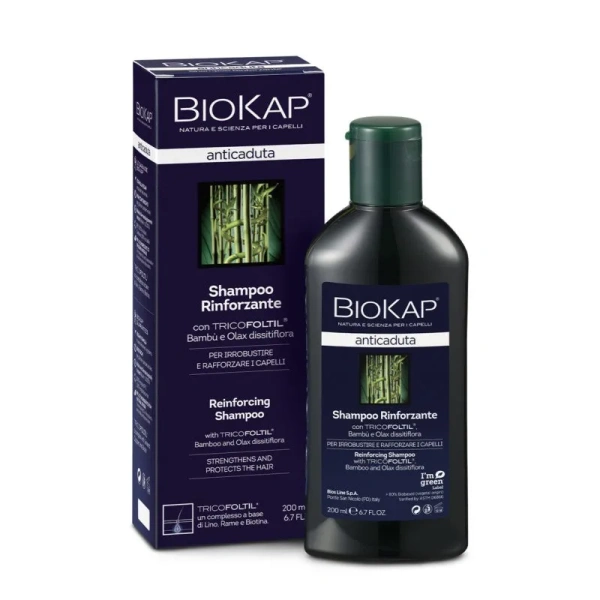 SHAMPOO ANTICADUTA RINFORZANTE - BIOKAP BIOSLINE