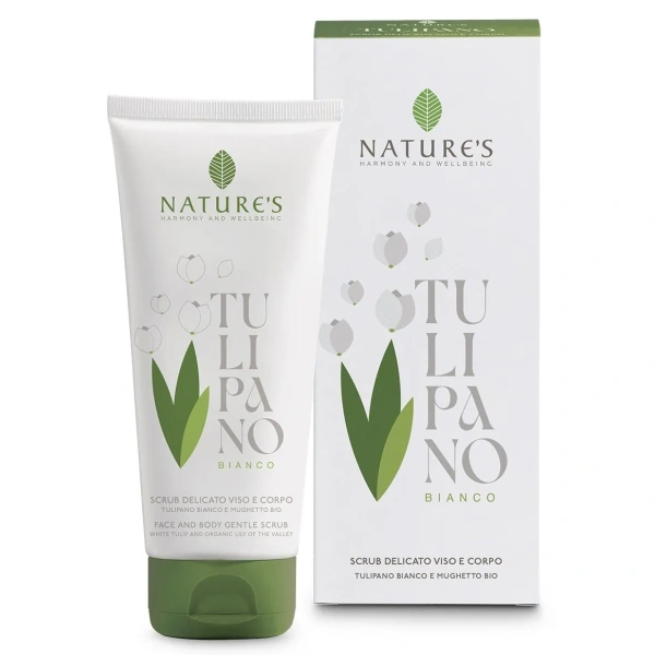 SCRUB DELICATO VISO E CORPO 200ml - TULIPANO BIANCO - NATURE'S - immagine 2