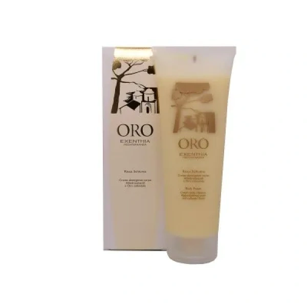 ORO - RICCA SCHIUMA crema detergente corpo -  EXENTHIA MEDITERRANEA