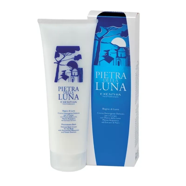 PIETRA DELLA LUNA - BAGNO DI LUNA crema detergente delicata per il corpo - EXENTHIA MEDITERRANEA
