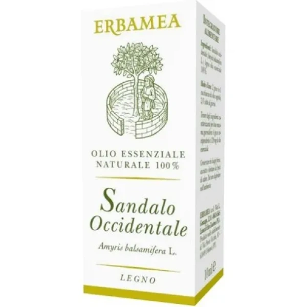 SANDALO OCCIDENTALE - OLIO ESSENZIALE - ERBAMEA - immagine 2