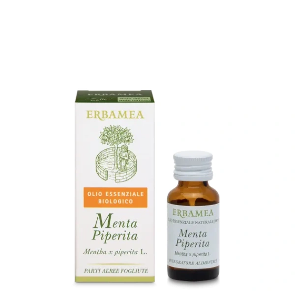 OLIO ESSENZIALE DI MENTA PIPERITA BIOLOGICO 10 ml ERBAMEA - immagine 2