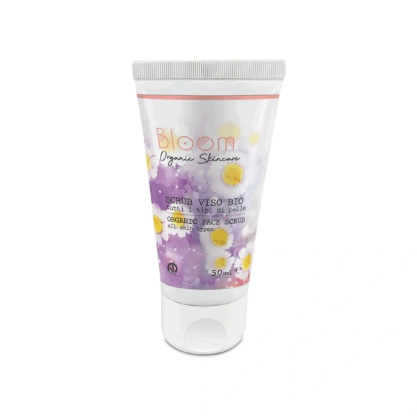 SCRUB VISO BIO TUTTI I TIPI DI PELLE - BLOOM - NATURETICA - immagine 2