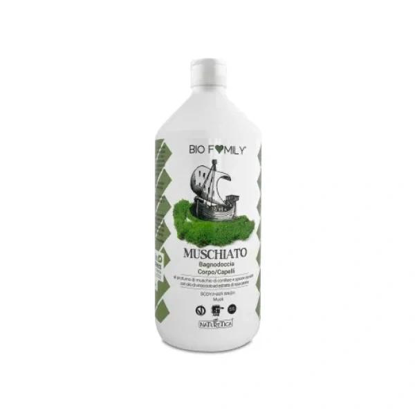 MUSCHIATO BIO FAMILY - BAGNODOCCIA CORPO CAPELLI - NATURETICA