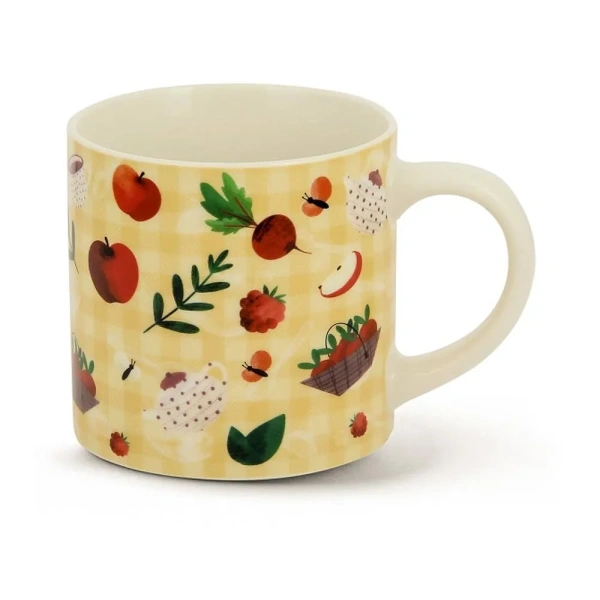 MUG GIALLA HAPPY FRUITS