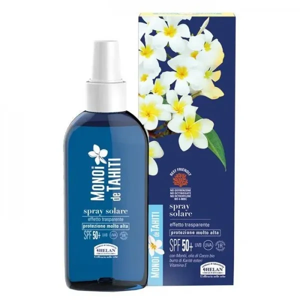 SPRAY SOLARE EFFETTO TRASPARENTE SPF 50 HELAN