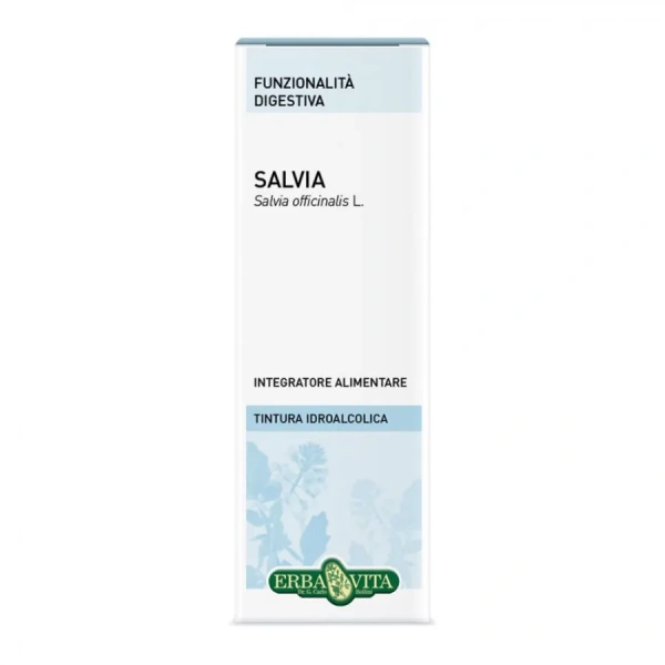 SALVIA 50ml TINTURA IDROALCOLICA -  ERBAVITA - immagine 2