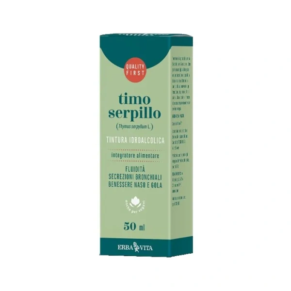 TIMO SERPILLO 50ml TINTURA IDROALCOLICA - ERBAVITA - immagine 2