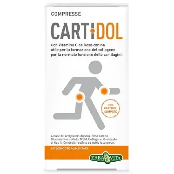 CARTIDOL 45 COMPRESSE ERBAVITA - immagine 2