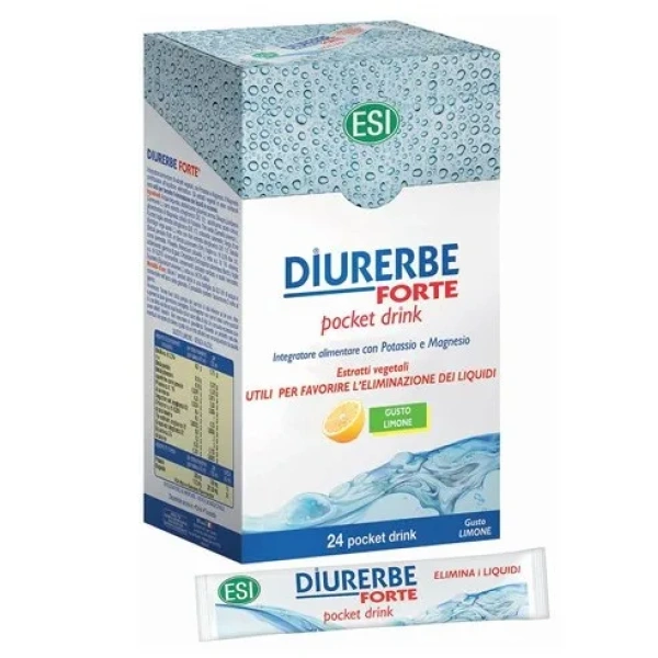 DIURERBE FORTE 24 POCKET DRINK - LIMONE - ESI