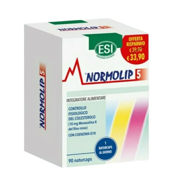 NORMOLIP 5 90 NATURCAPS ESI - PREZZO SPECIALE - immagine 3