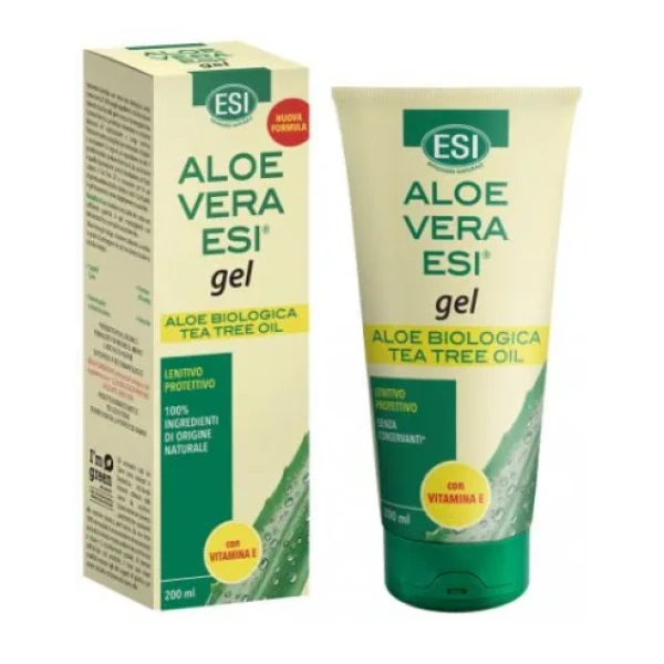 ALOE VERA ESI GEL - aloe biologica + tea tree oil 200ml - ESI