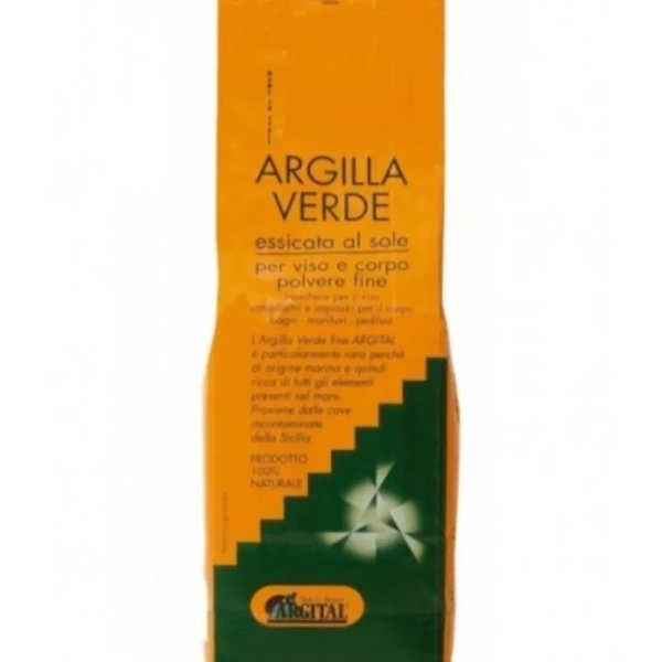 ARGILLA VERDE ESSICCATA AL SOLE 1KG - uso esterno - ARGITAL