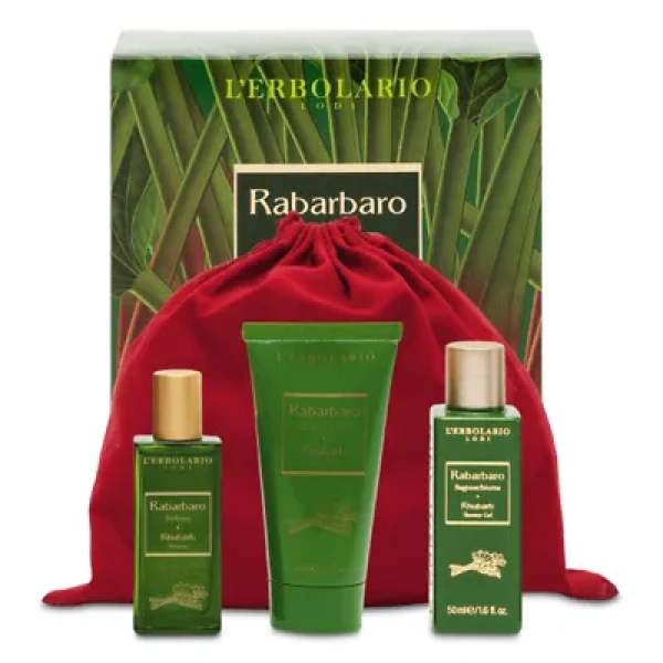 L'ERBOLARIO RABARBARO BEAUTY SET