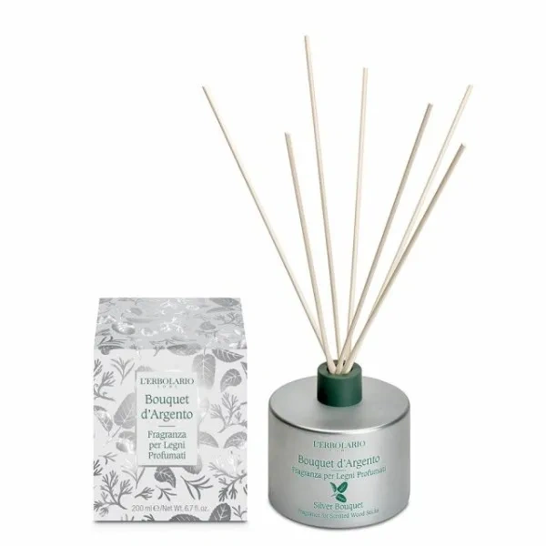 FRAGRANZA PER LEGNI PROFUMATI - BOUQUET D'ARGENTO -  L'ERBOLARIO - immagine 3