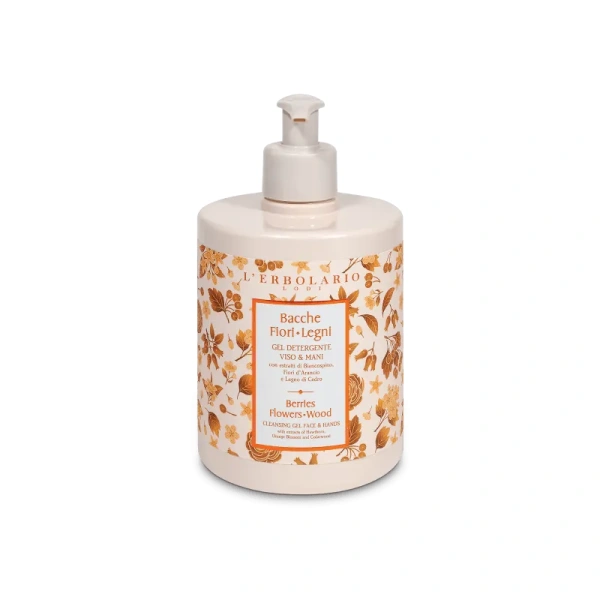 GEL DETERGENTE VISO E MANI - BACCHE FIORI LEGNI - L'ERBOLARIO - immagine 2