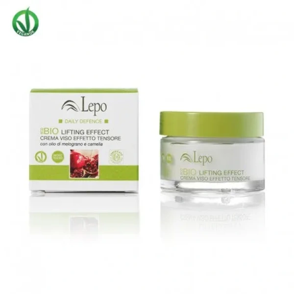 ECO-BIO LIFTING EFFECT - CREMA VISO EFFETTO TENSORE - LEPO (NEW PACK) - immagine 2