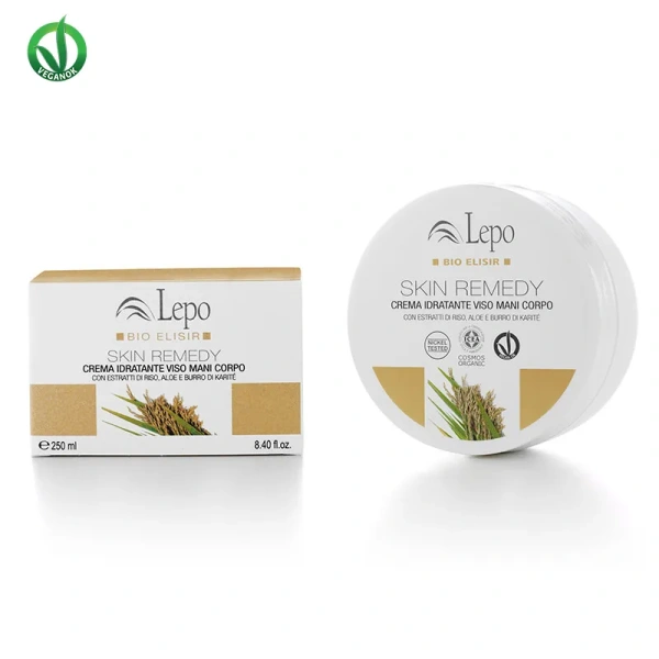 SKIN REMEDY - BIO ELISIR - CREMA IDRATANTE VISO MANI CORPO - LEPO (NEW PACK)