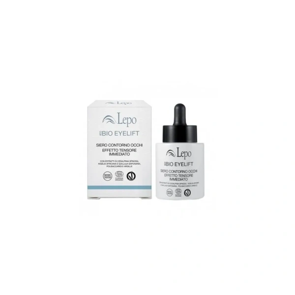 ECO-BIO EYELIFT - SIERO CONTORNO OCCHI - EFFETTO TENSORE IMMEDIATO - 25ML - LEPO - immagine 2