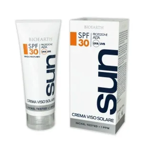 BIOEARTH CREMA VISO SOLARE SPF 30