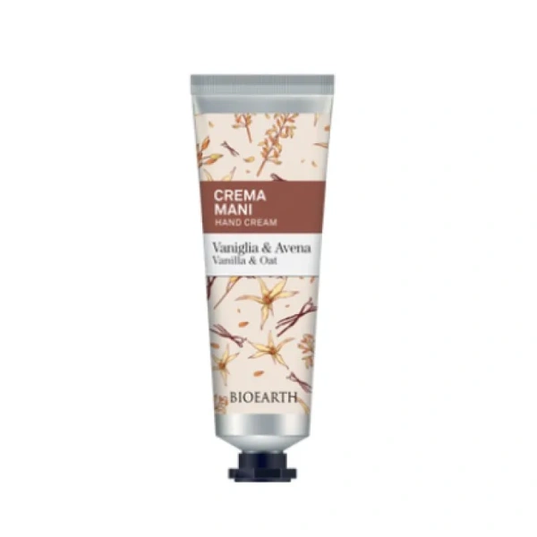 CREMA MANI VANIGLIA E AVENA 30 ml BIOEARTH - immagine 2